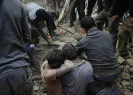 ارتفاع حصيلة ضحايا زلزال نيبال الى 3300 قتيل
